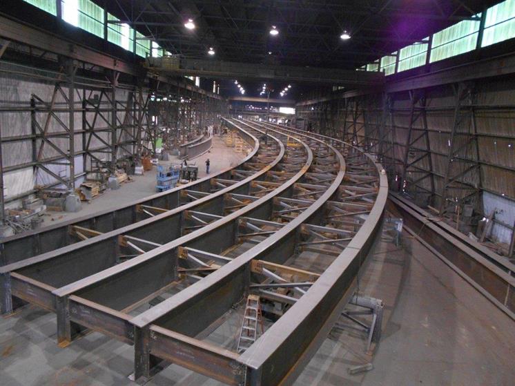Steel Plate Girder Fabrication in Milwaukee, Wisconsin (Wabash Steel) Steel Plate Girder Fabrication in Milwaukee, Wisconsin (Wabash Steel)